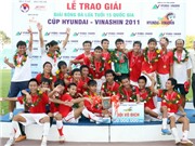 Bóng đá anh, ngoại hạng anh, lịch thi đấu euro 2012, CK U15 QG - Cúp Hyundai Vinashin 2011: Chào tân vương Long An 